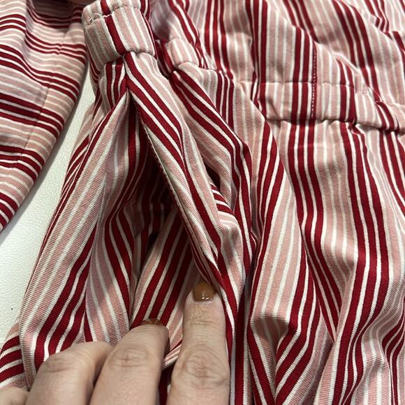 NEW Matilda Jane Valentines Red and Pink Striped Midi Dress Women's Size XS - Picture 10 of 10